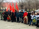Сотрудники калмыцкого МЧС почтили память неизвестного солдата