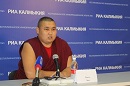 «Золотая обитель Будды Шакьямуни» Администратор Центрального хурула Йонтен-гелюнг провел брифинг