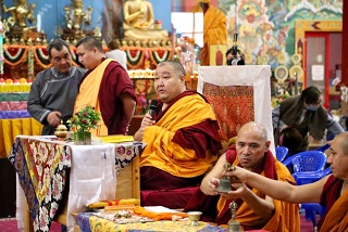 Его Святейшество Далай-лама XlV утвердил геше Тендзин Чойдака (Овьянова Мутула) на пост Шаджин ламы Калмыкии