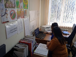 Региональная диспетчерская служба лесного хозяйства Калмыкии провела оперативно-штабные учения