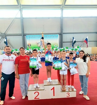 Калмыцкие гимнасты заняли призовые места
