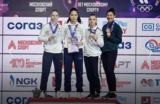 Алтана Басангова из Республики Калмыкия взошла на первую ступень пьедестала на Втором международном турнире по каратэ «WKF Москва»